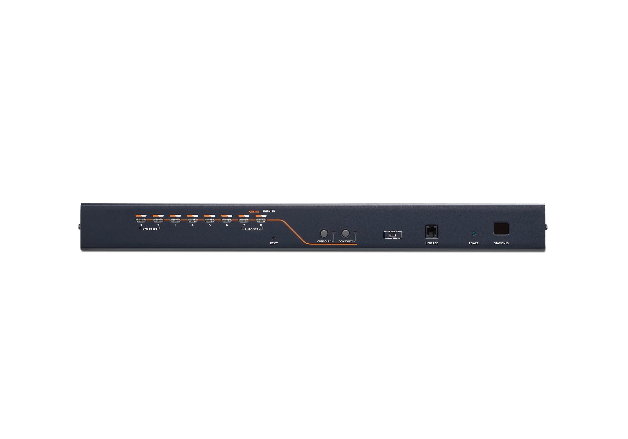 O dispositivo Matrix Kvm Switch Infinity Manager suporta 48 pontos finais