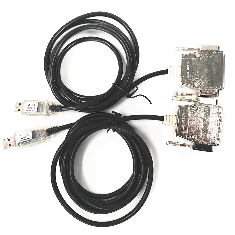 Adaptador serial ftdi usb para rs232/programação de controles cnc/25 pinos db25 db9 db15 macho conector 1.5m US-232R compatível