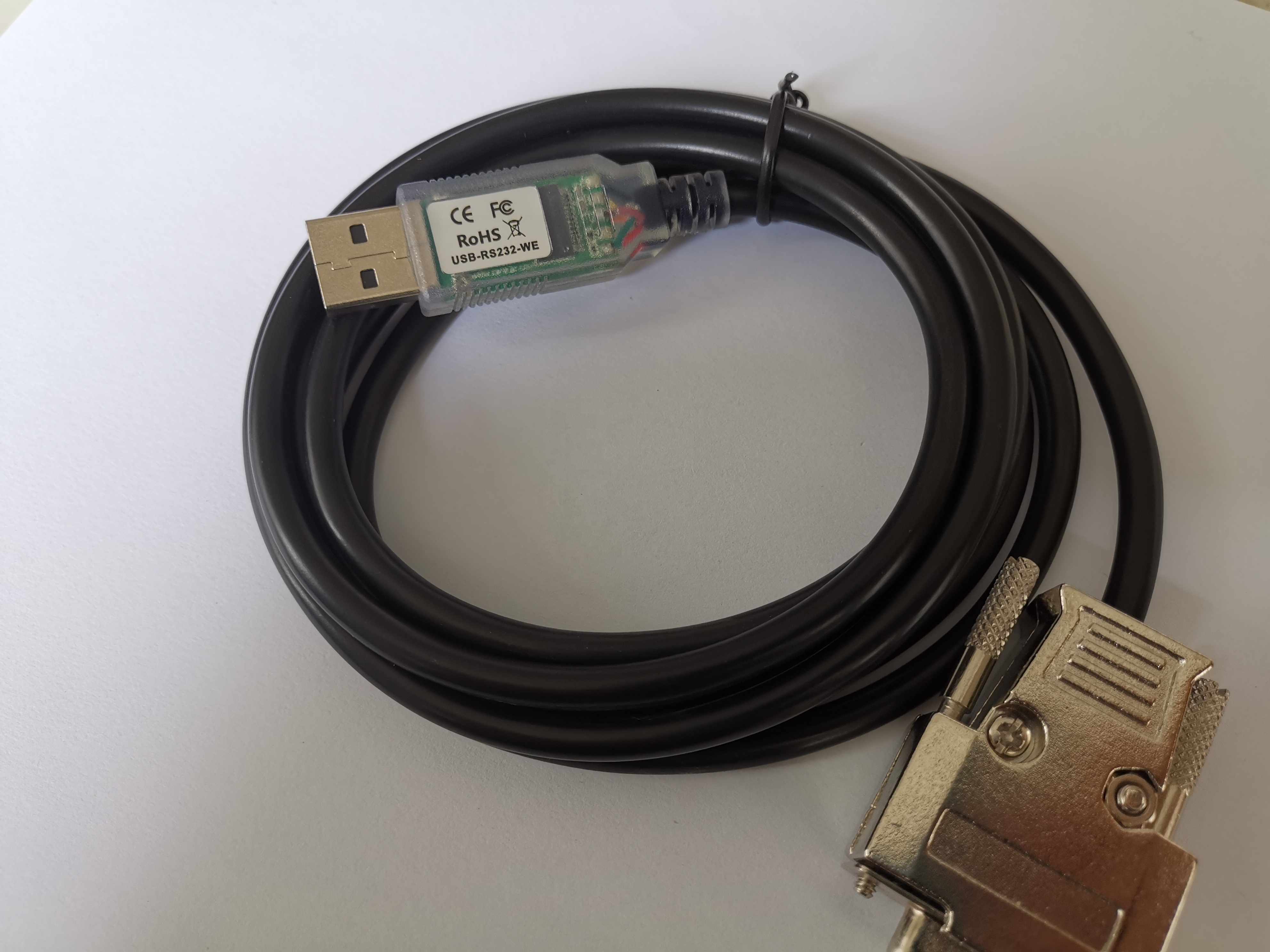 Cabo de chipset USB para adaptador serial FTDI com porta RS232 DB9 macho e fêmea 