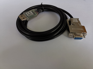 Cabo de chipset USB para adaptador serial FTDI com porta RS232 DB9 macho e fêmea 